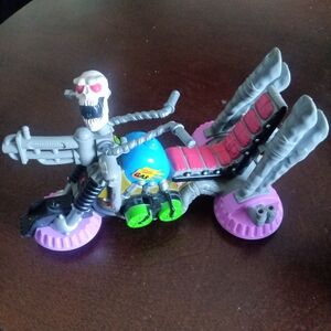 TMNT Teenage Mutant Ninja Turtles Psycho Cycle Bebop's Bike 1990 INCOMPLETE VTG
